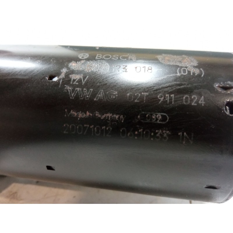 Recambio de motor arranque para volkswagen polo iv (9n_, 9a_) 1.4 tdi referencia OEM IAM 0001123018 02T911024 