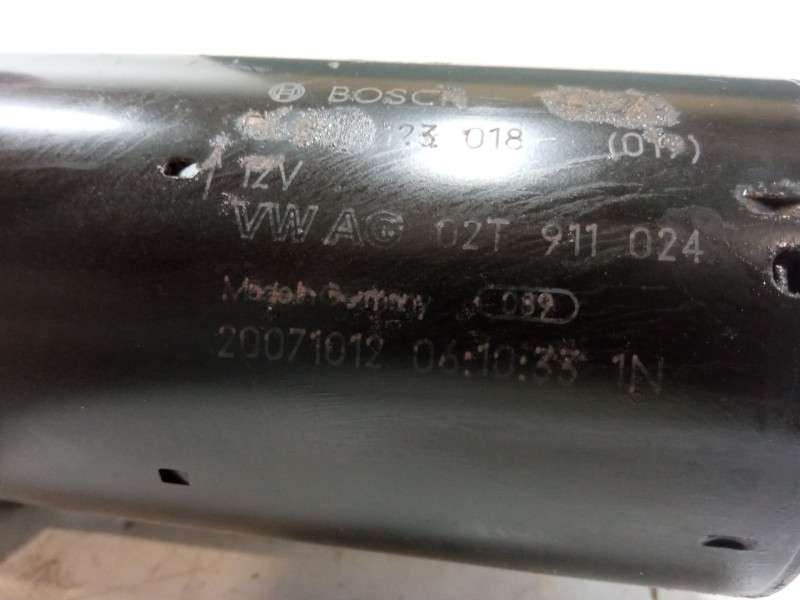 Recambio de motor arranque para volkswagen polo iv (9n_, 9a_) 1.4 tdi referencia OEM IAM 0001123018 02T911024 