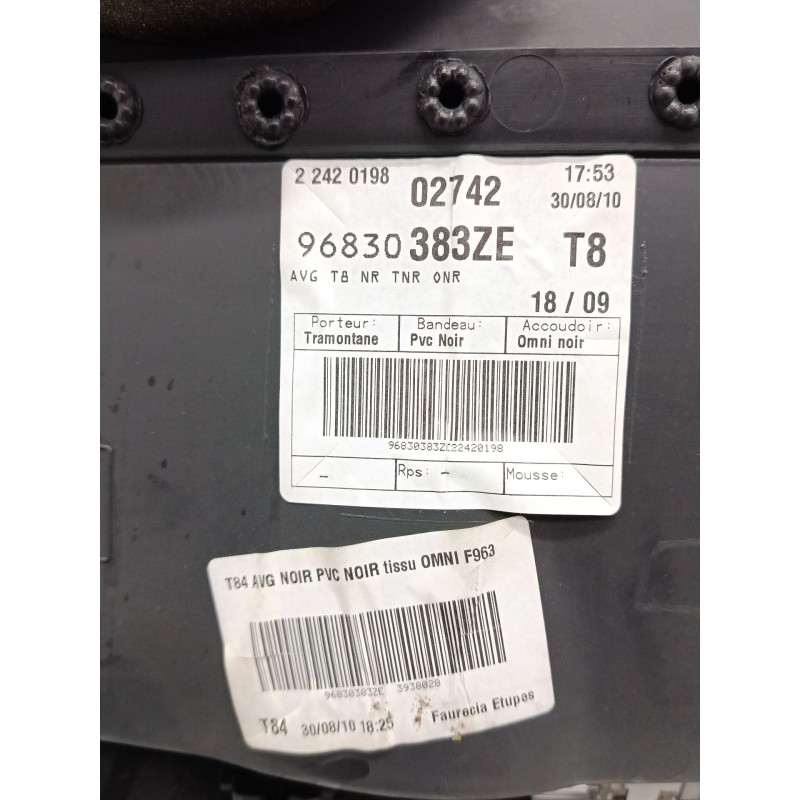 Recambio de guarnecido puerta delantera izquierda para peugeot 3008 i monospace (0u_) 2.0 hdi referencia OEM IAM 96859944ZE  