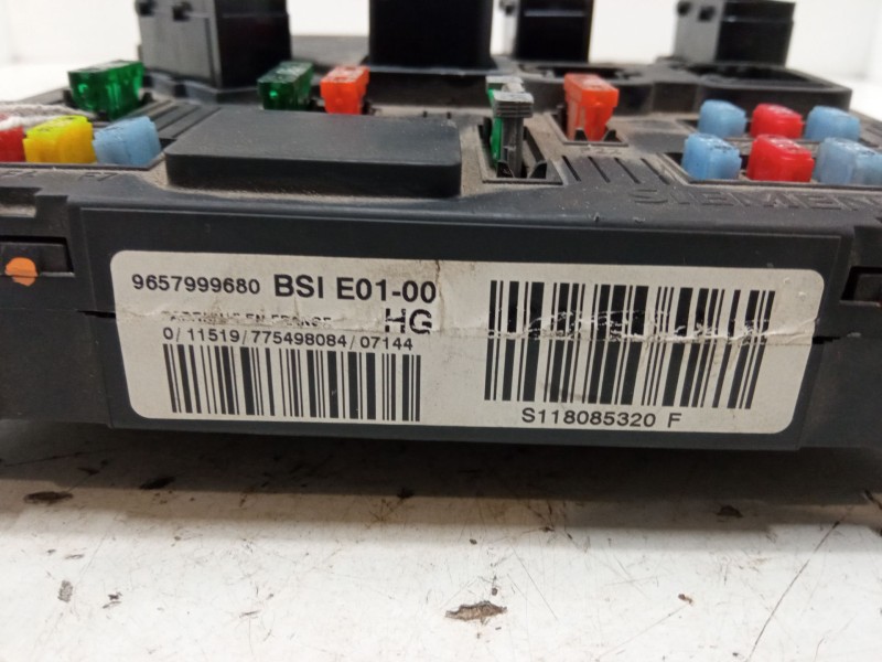 Recambio de bsi para citroën berlingo / berlingo first monospace (mf_, gjk_, gfk_) 1.6 hdi 90 (mf9hx) referencia OEM IAM 9657999