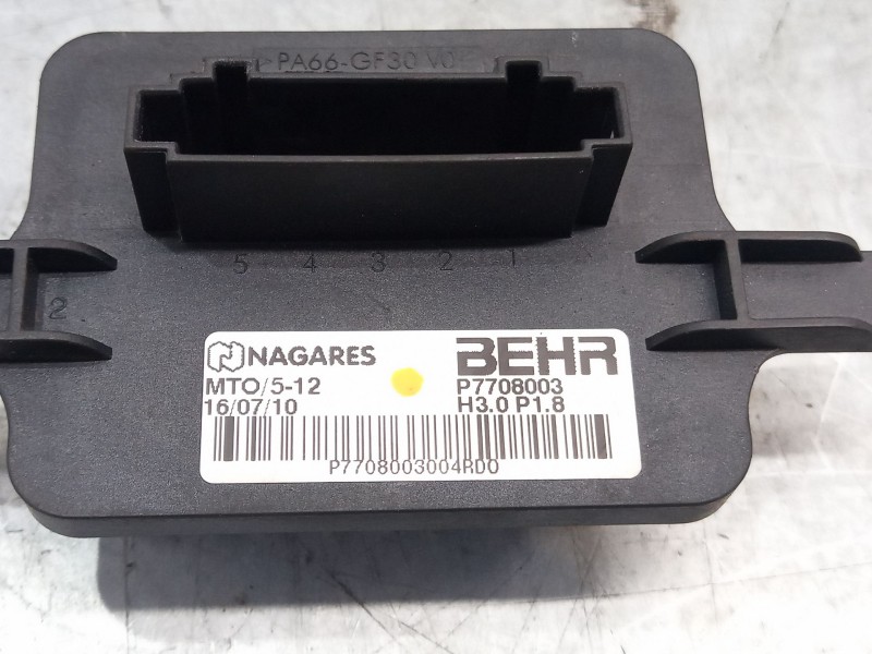 Recambio de resistencia calefaccion para peugeot 3008 i monospace (0u_) 2.0 hdi referencia OEM IAM P7708003  