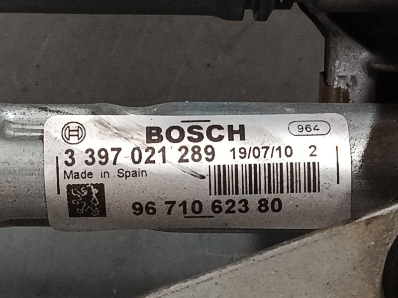 Recambio de motor limpiaparabrisas delantero derecho para peugeot 3008 i monospace (0u_) 2.0 hdi referencia OEM IAM 9671062380  