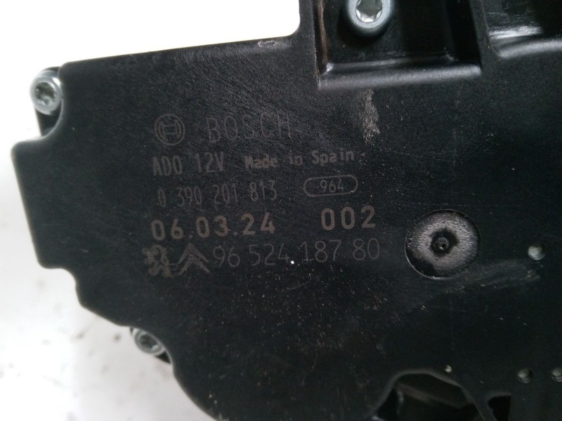 Recambio de motor limpia trasero para peugeot 207/207+ (wa_, wc_) 1.4 16v referencia OEM IAM   