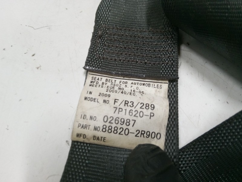 Recambio de cinturon seguridad trasero izquierdo para hyundai i30 (fd) 1.4 referencia OEM IAM   