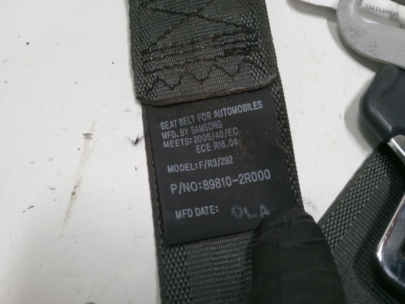 Recambio de cinturon seguridad delantero izquierdo para citroën xsara (n1) 1.6 i referencia OEM IAM   