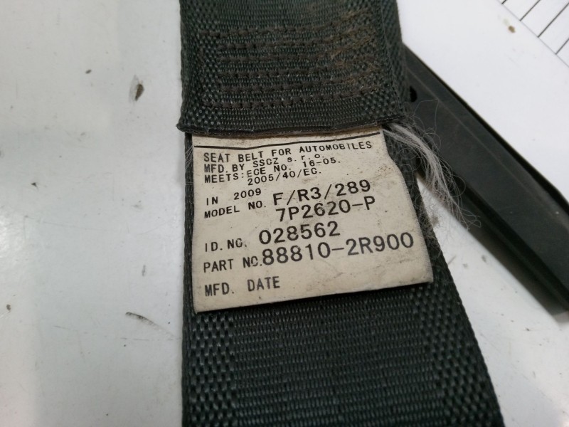 Recambio de cinturon seguridad delantero izquierdo para hyundai i30 (fd) 1.4 referencia OEM IAM   