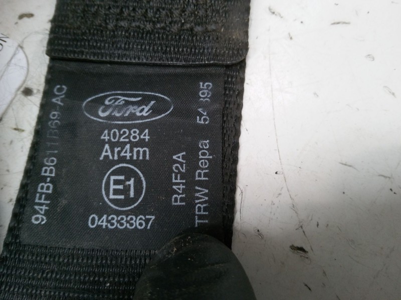 Recambio de cinturon seguridad trasero izquierdo para ford fiesta iii (gfj) 1.3 referencia OEM IAM   