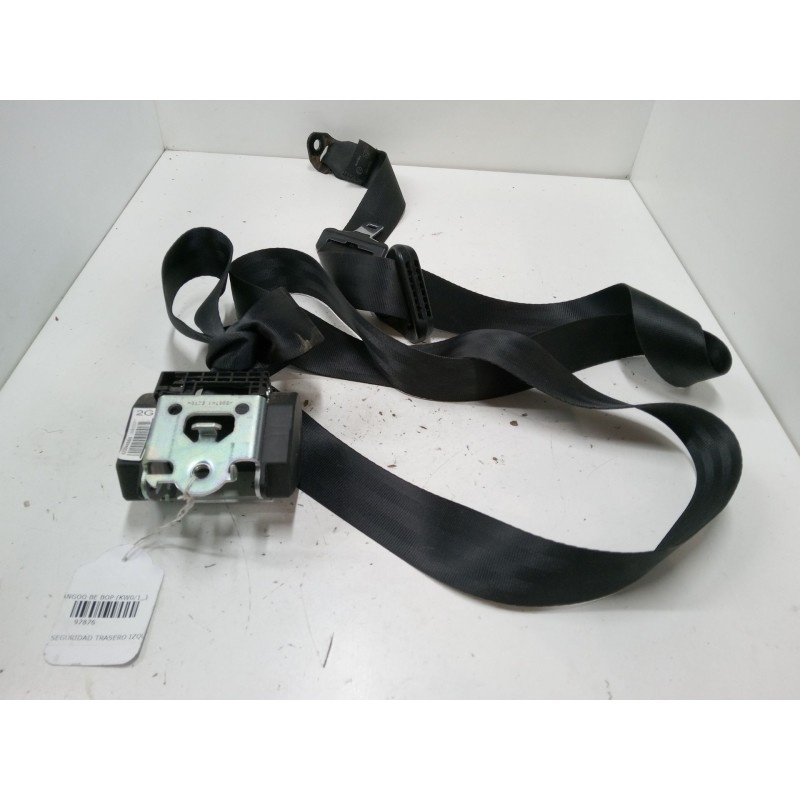 Recambio de cinturon seguridad trasero izquierdo para renault kangoo be bop (kw0/1_) 1.5 dci 75 referencia OEM IAM   