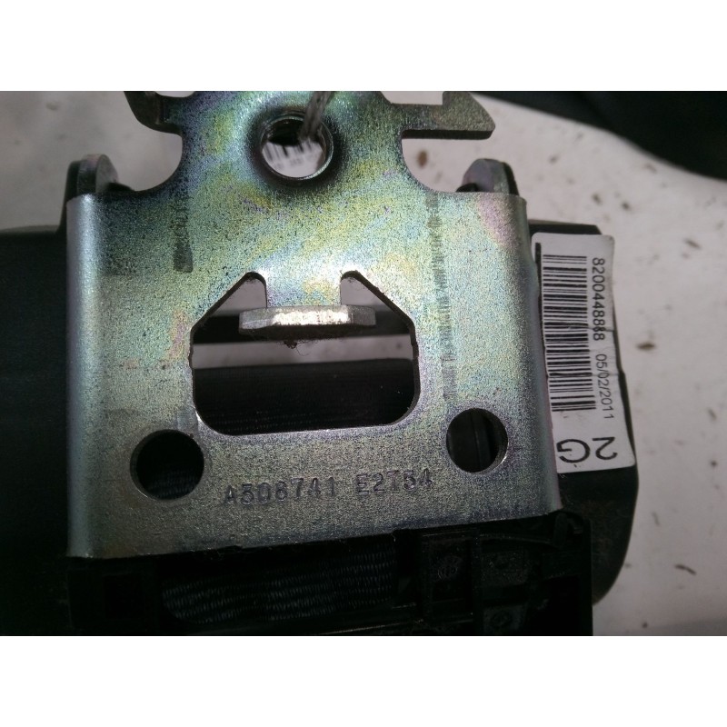 Recambio de cinturon seguridad trasero izquierdo para renault kangoo be bop (kw0/1_) 1.5 dci 75 referencia OEM IAM   
