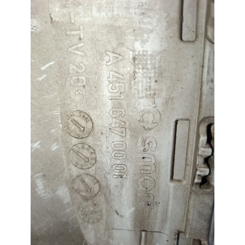 Recambio de paragolpes trasero para smart fortwo coupé (451) 1.0 (451.330, 451.334) referencia OEM IAM A4516470001  