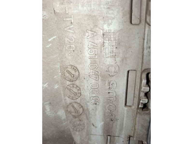 Recambio de paragolpes trasero para smart fortwo coupé (451) 1.0 (451.330, 451.334) referencia OEM IAM A4516470001  