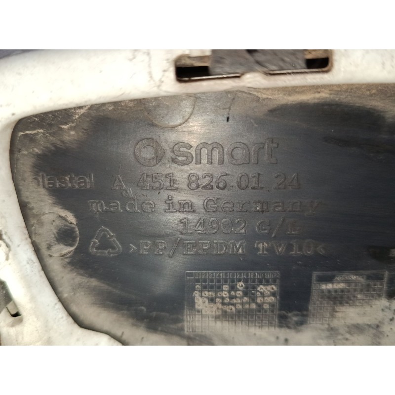 Recambio de paragolpes delantero para smart fortwo coupé (451) 1.0 (451.330, 451.334) referencia OEM IAM   