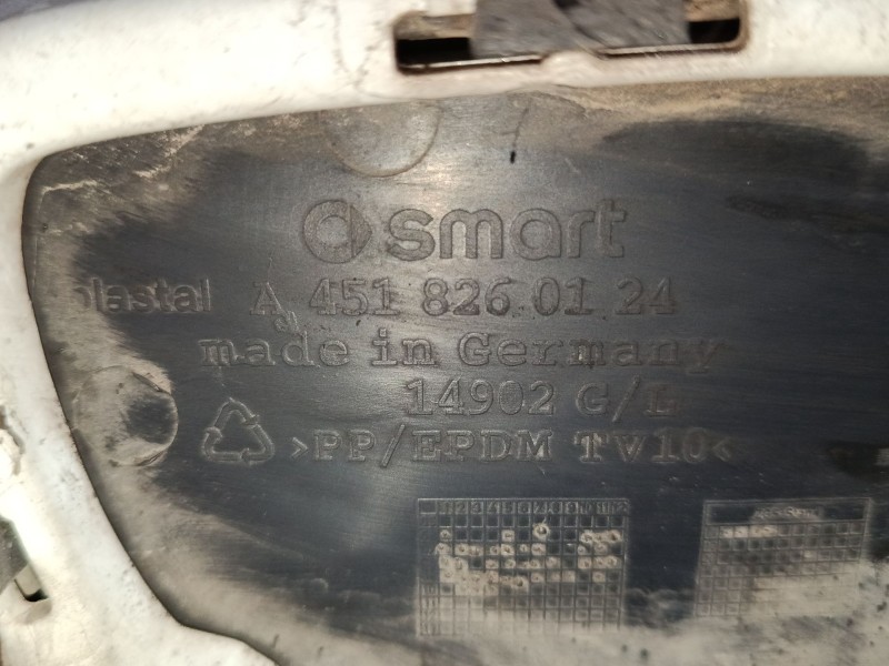 Recambio de paragolpes delantero para smart fortwo coupé (451) 1.0 (451.330, 451.334) referencia OEM IAM   