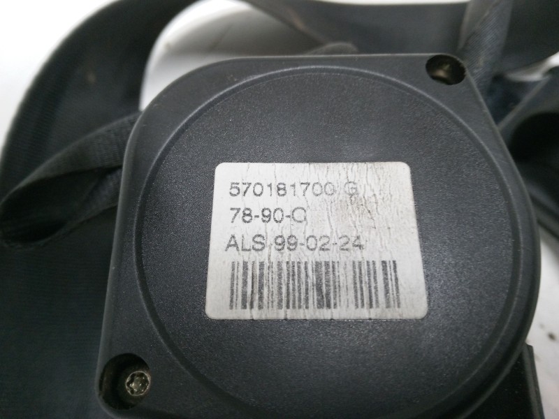 Recambio de cinturon seguridad trasero derecho para saab 9-3 cabriolet (ys3d) 2.0 turbo referencia OEM IAM   