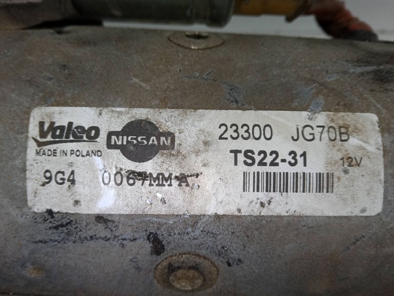 Recambio de motor arranque para renault koleos i (hy_) 2.0 dci (hy0k) referencia OEM IAM 23300JG70B  