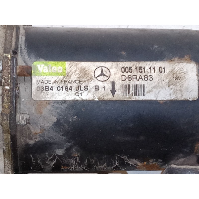 Recambio de motor arranque para mercedes-benz clase a (w168) a 190 (168.032, 168.132) referencia OEM IAM D6RA830051511101  00515