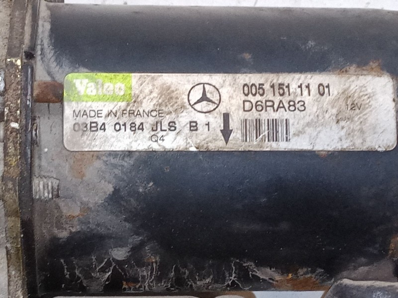 Recambio de motor arranque para mercedes-benz clase a (w168) a 190 (168.032, 168.132) referencia OEM IAM D6RA830051511101  00515