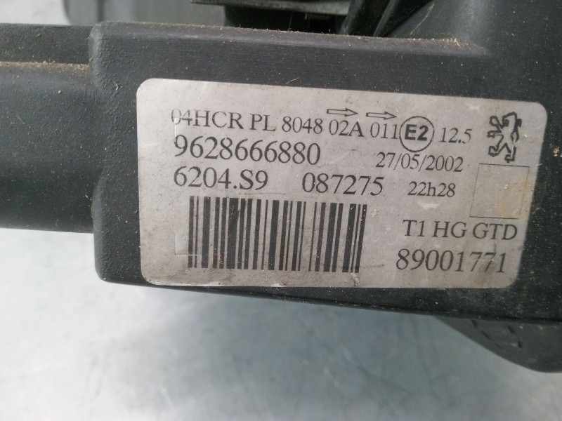 Recambio de faro izquierdo para peugeot 206 cc (2d) 1.6 16v (2dnfuf, 2dnfur) referencia OEM IAM   