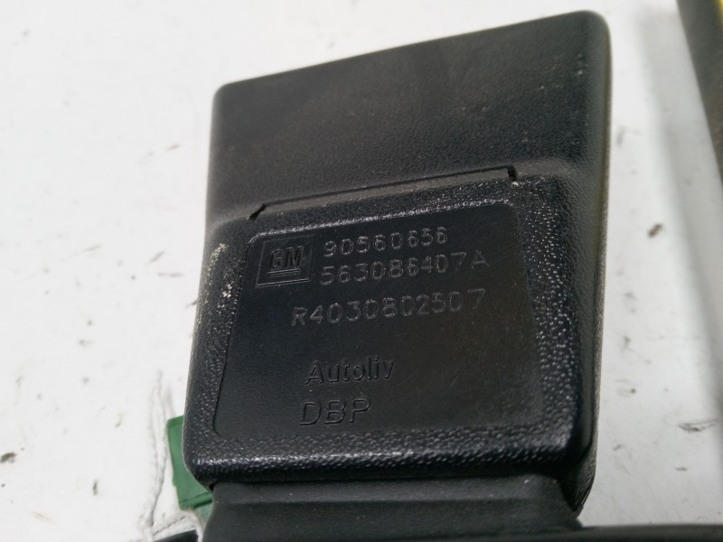 Recambio de anclaje cinturon delantero derecho para opel astra g descapotable (t98) 1.6 (f67) referencia OEM IAM   