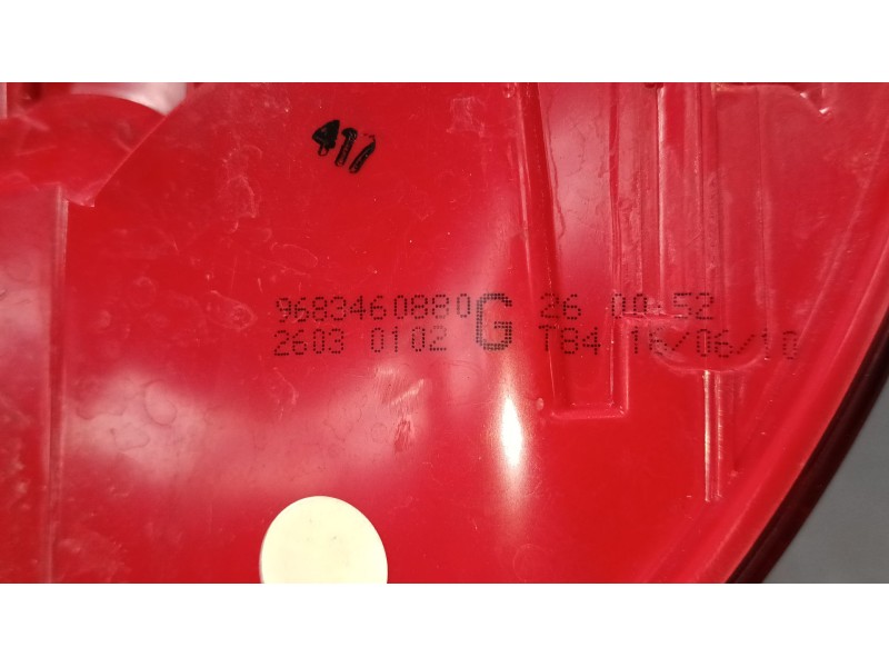 Recambio de piloto trasero izquierdo para peugeot 3008 i monospace (0u_) 2.0 hdi referencia OEM IAM 9683460880  