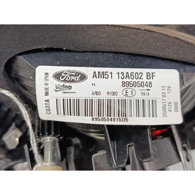 Recambio de piloto trasero porton derecho para ford c-max ii (dxa/cb7, dxa/ceu) 1.0 ecoboost referencia OEM IAM AM5113A602BF 895