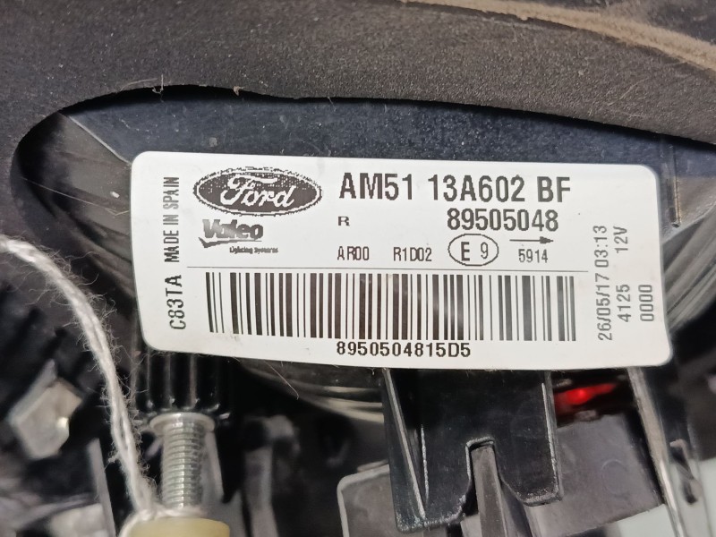 Recambio de piloto trasero porton derecho para ford c-max ii (dxa/cb7, dxa/ceu) 1.0 ecoboost referencia OEM IAM AM5113A602BF 895