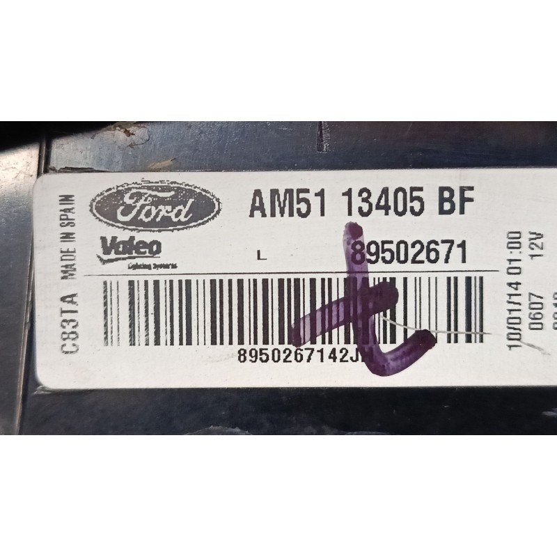 Recambio de piloto trasero izquierdo para ford c-max ii (dxa/cb7, dxa/ceu) 1.0 ecoboost referencia OEM IAM AM5113405BF  