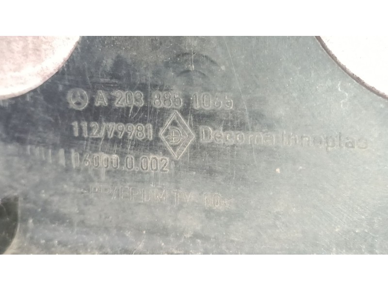 Recambio de paragolpes delantero para mercedes-benz clase c coupé (cl203) c 180 kompressor (203.746) referencia OEM IAM   