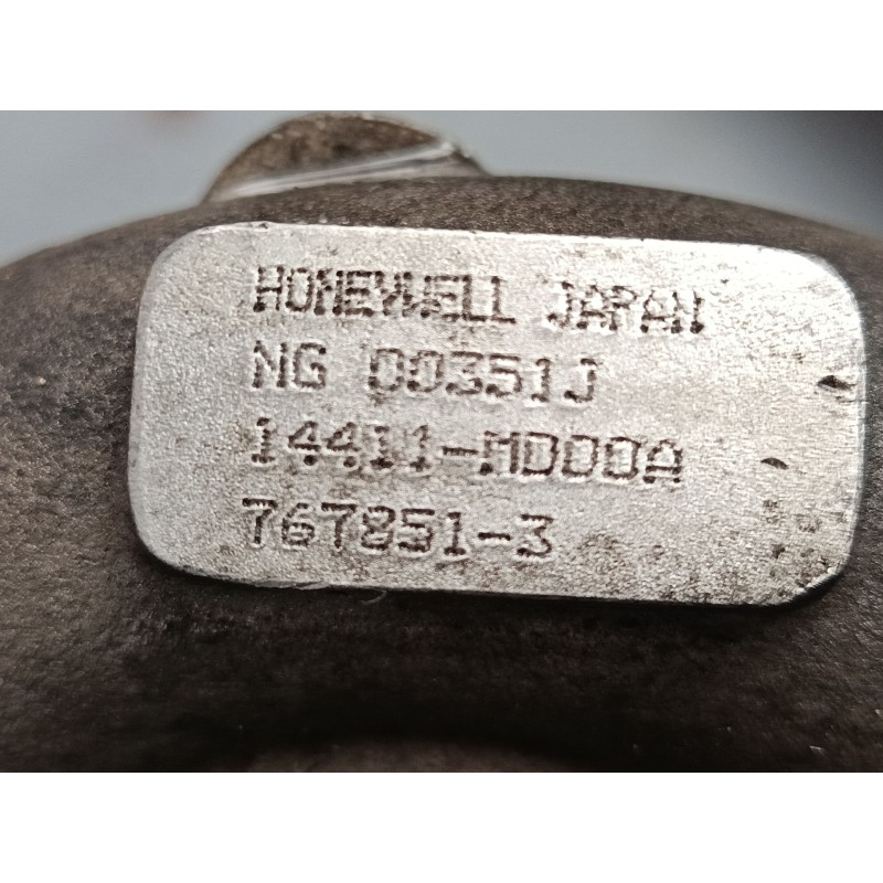 Recambio de turbo para nissan cabstar (f24m, f24w) 35.15 dci, 45.15 dci 3.0 (f24m) referencia OEM IAM 767851-3  