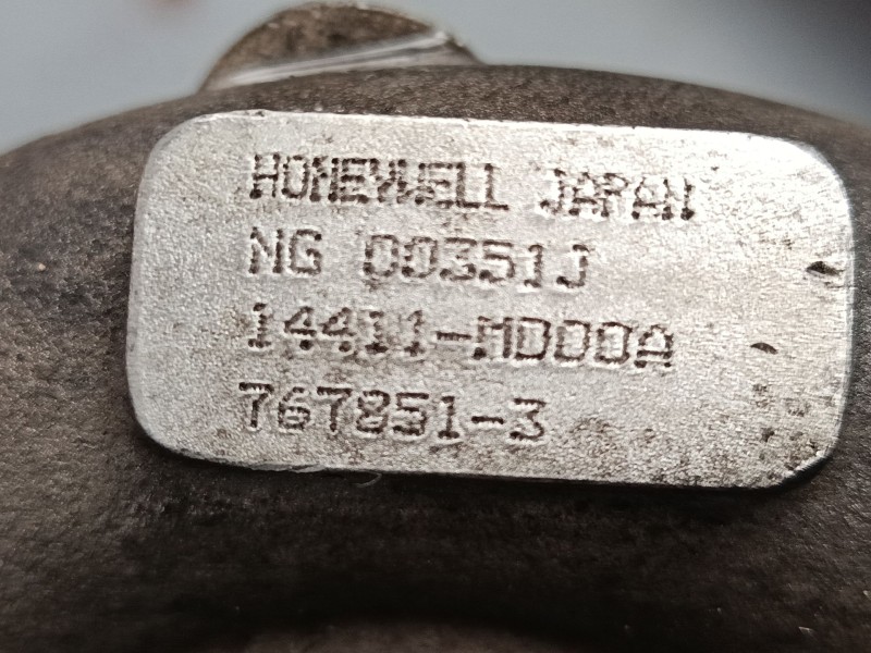 Recambio de turbo para nissan cabstar (f24m, f24w) 35.15 dci, 45.15 dci 3.0 (f24m) referencia OEM IAM 767851-3  