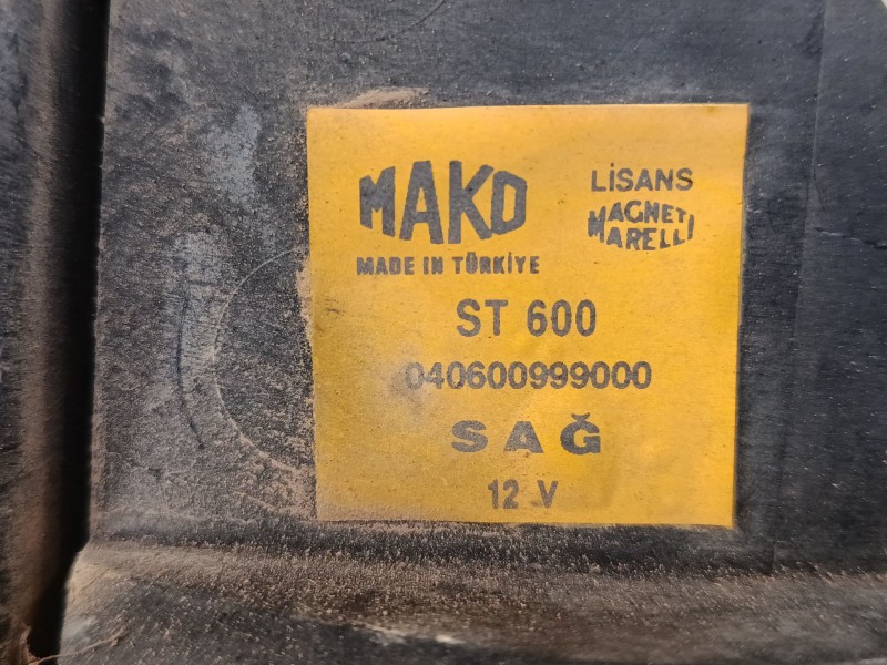 Recambio de piloto trasero derecho para fiat doblo monospace (119_, 223_) 1.9 jtd (223axe1a) referencia OEM IAM 040600999000  