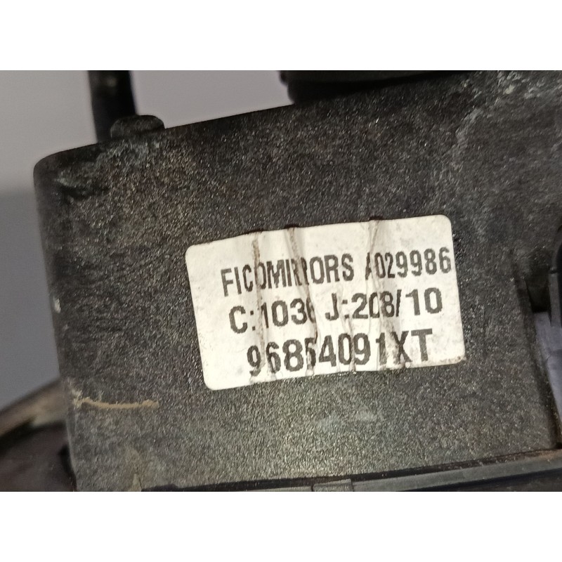 Recambio de retrovisor electrico izquierdo abatible para peugeot 3008 i monospace (0u_) 2.0 hdi referencia OEM IAM 96854091XT  