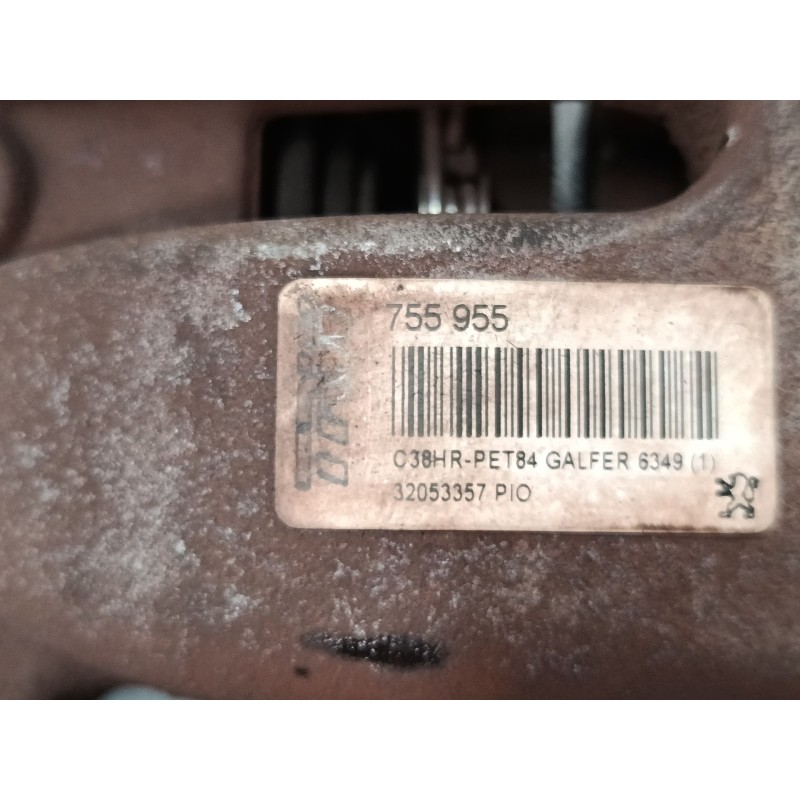 Recambio de pinza freno trasera derecha para peugeot 3008 i monospace (0u_) 2.0 hdi referencia OEM IAM 755955  