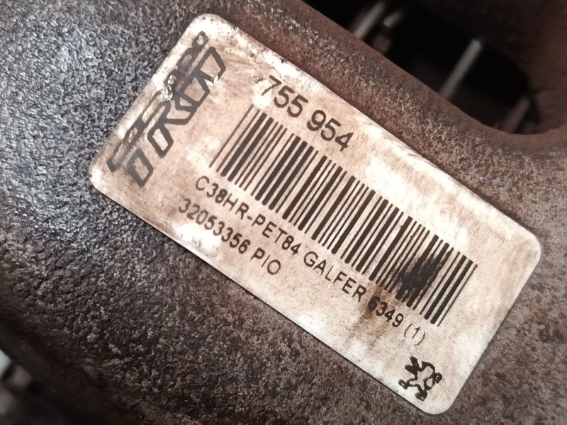 Recambio de pinza freno trasera izquierda para peugeot 3008 i monospace (0u_) 2.0 hdi referencia OEM IAM 755954  