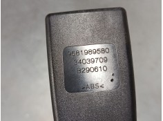 Recambio de anclaje cinturon delantero izquierdo para peugeot 3008 i monospace (0u_) 2.0 hdi referencia OEM IAM 9681989580   2