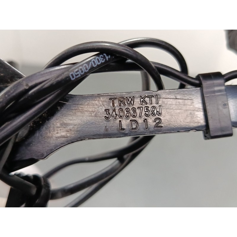 Recambio de anclaje cinturon trasero izquierdo para peugeot 3008 i monospace (0u_) 2.0 hdi referencia OEM IAM 9681985480  