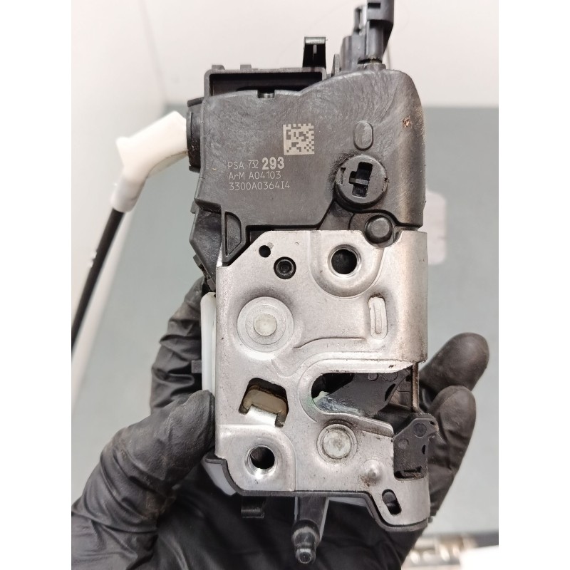 Recambio de cerradura puerta delantera derecha para peugeot 3008 i monospace (0u_) 2.0 hdi referencia OEM IAM 732293  