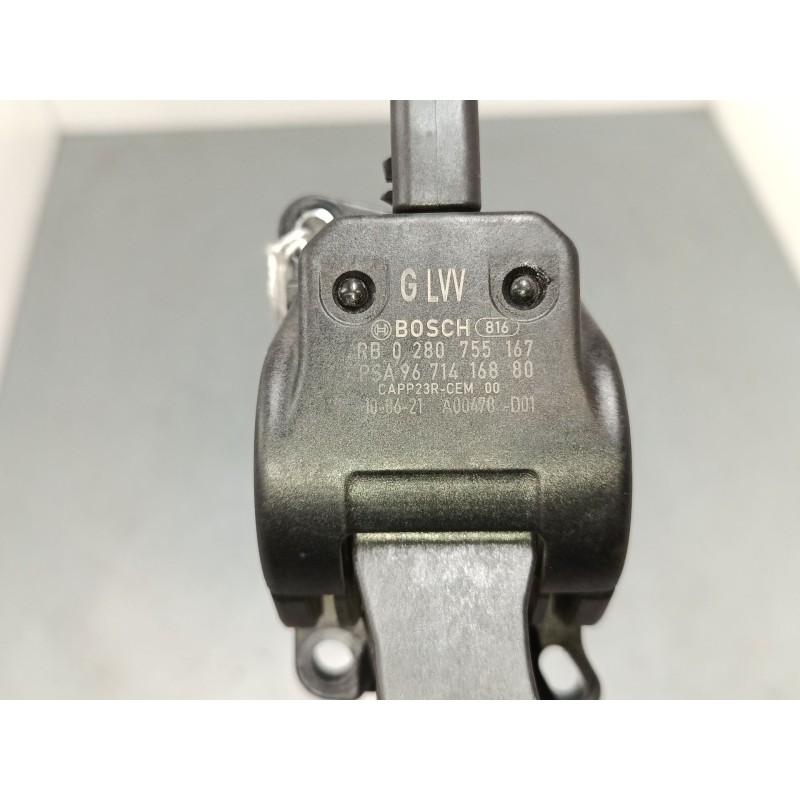 Recambio de pedal acelerador para peugeot 3008 i monospace (0u_) 2.0 hdi referencia OEM IAM 9671416880 0280755167 