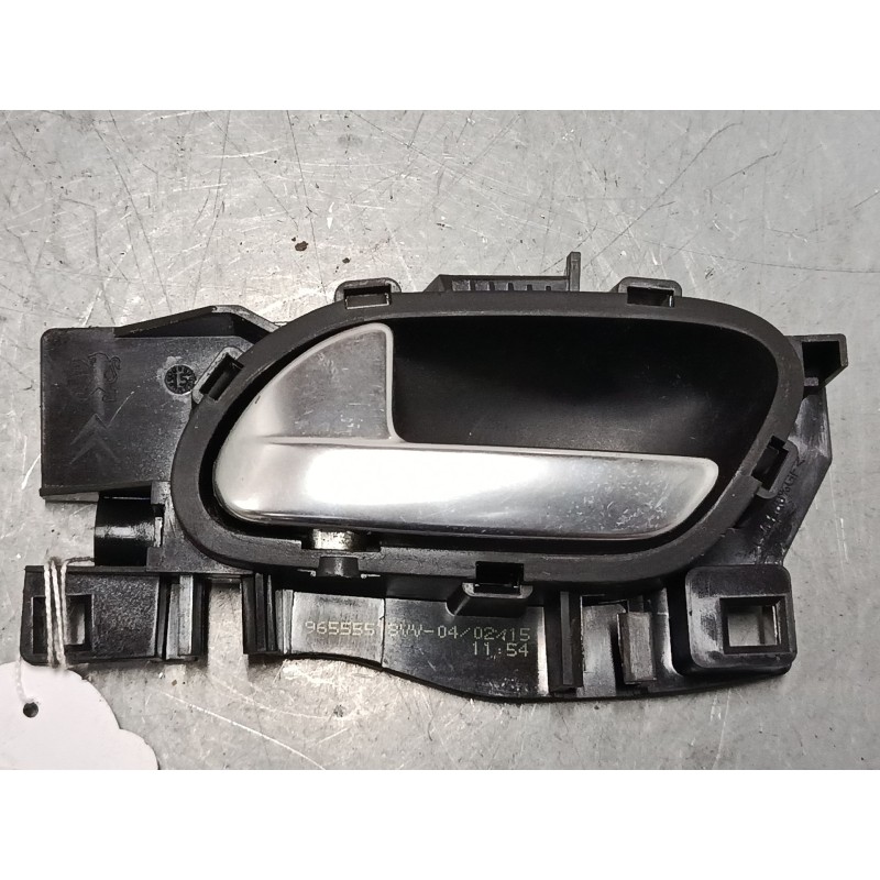 Recambio de maneta interior puerta delantera izquierda para peugeot 2008 i (cu_) 1.6 hdi referencia OEM IAM 9655518VV  
