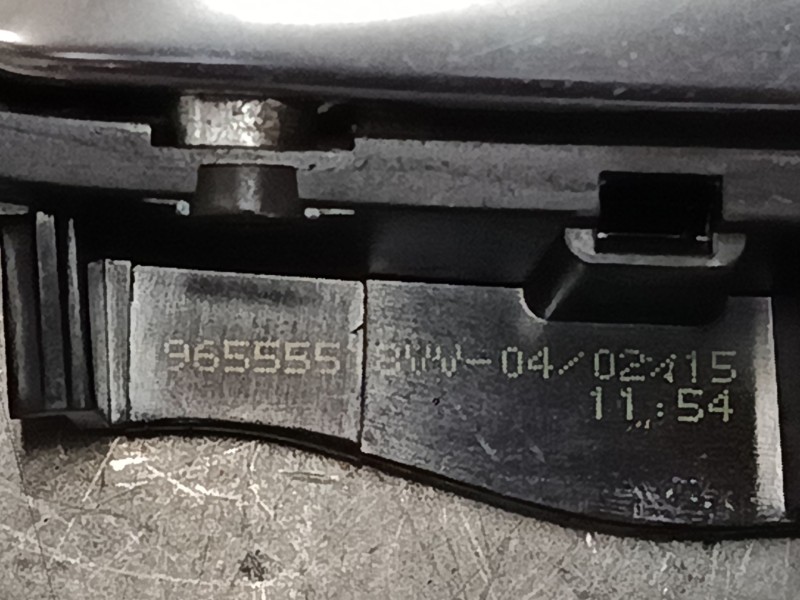 Recambio de maneta interior puerta delantera izquierda para peugeot 2008 i (cu_) 1.6 hdi referencia OEM IAM 9655518VV  