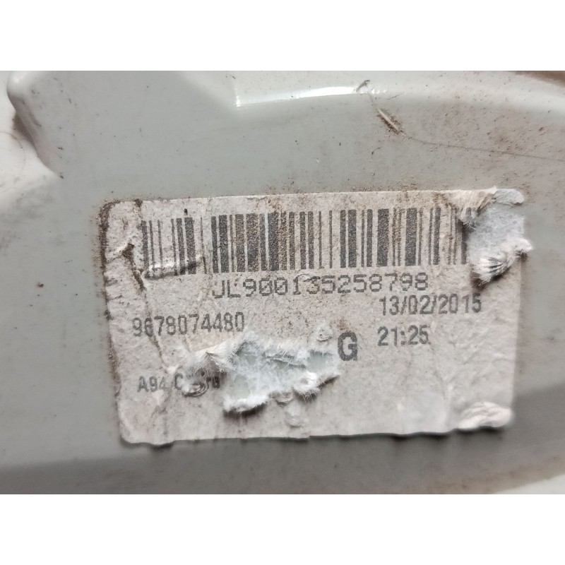 Recambio de piloto trasero porton izquierdo para peugeot 2008 i (cu_) 1.6 hdi referencia OEM IAM 9678074480  