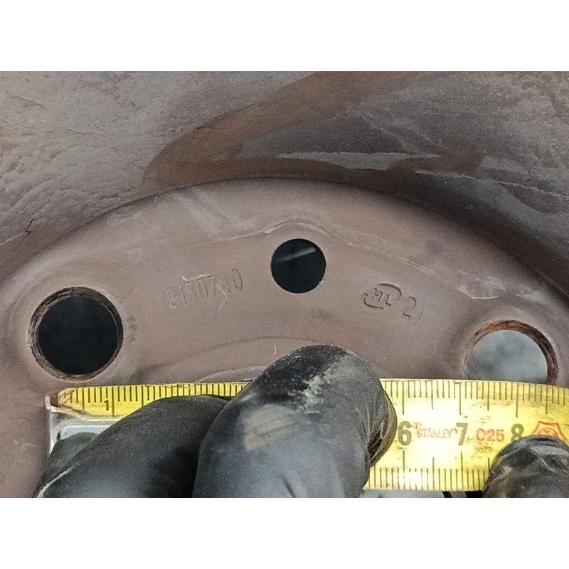 Recambio de llanta chapa 15´´ para peugeot partner furgoneta/monovolumen (5_, g_) 2.0 hdi referencia OEM IAM 2150740 6Jx15 
