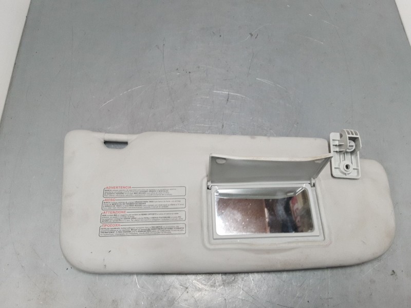Recambio de parasol derecho para nissan qashqai i (j10, nj10) 1.6 referencia OEM IAM   