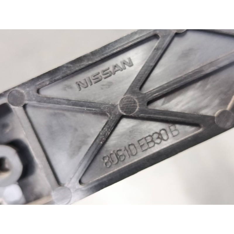 Recambio de maneta exterior puerta trasera derecha para nissan qashqai i (j10, nj10) 1.6 referencia OEM IAM 80610Eb30B  