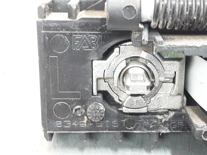 Recambio de maneta exterior puerta delantera izquierda para nissan qashqai i (j10, nj10) 1.6 referencia OEM IAM 80611EB30B  