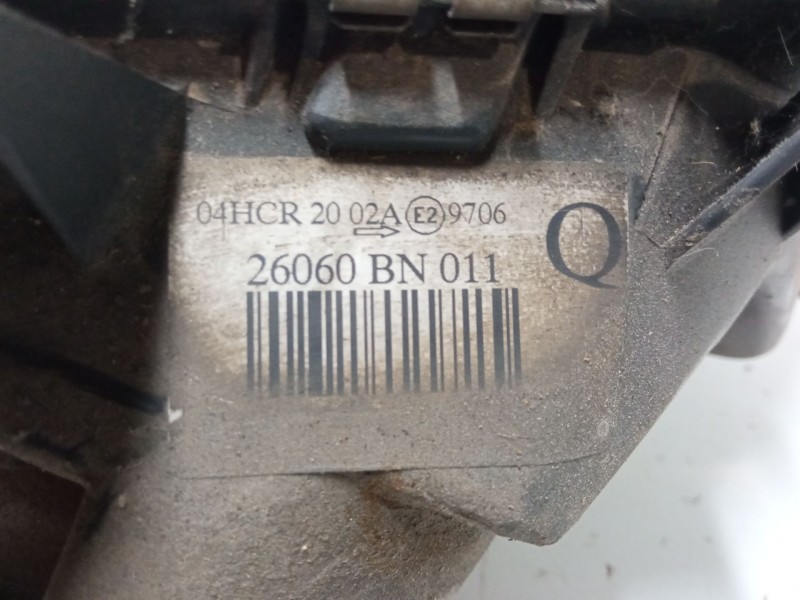 Recambio de faro izquierdo para nissan almera ii hatchback (n16) 2.2 di referencia OEM IAM 26060BN01A  