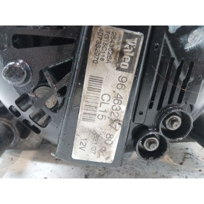 Recambio de alternador para citroën c4 grand picasso i (ua_) 2.0 hdi 138 referencia OEM IAM 9646321780  