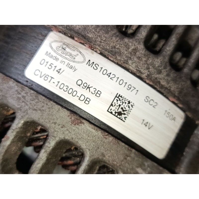 Recambio de alternador para ford c-max ii (dxa/cb7, dxa/ceu) 1.0 ecoboost referencia OEM IAM MS1042101971  
