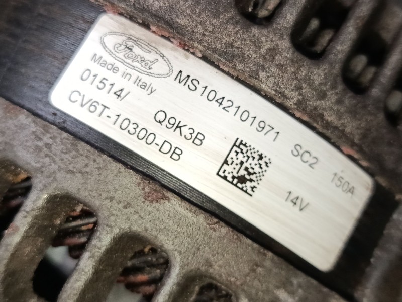 Recambio de alternador para ford c-max ii (dxa/cb7, dxa/ceu) 1.0 ecoboost referencia OEM IAM MS1042101971  