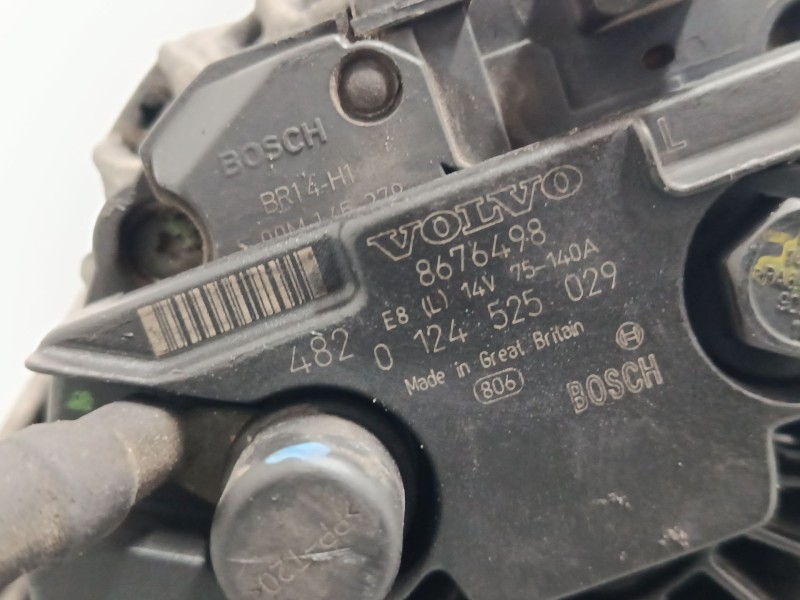 Recambio de alternador para volvo s60 i (384) 2.4 referencia OEM IAM 0124525029  